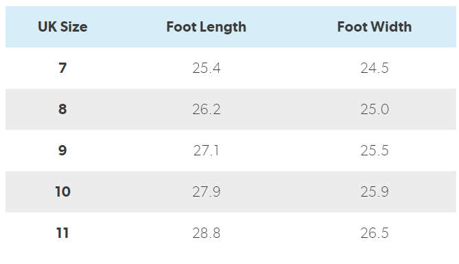 Mens store sizes uk